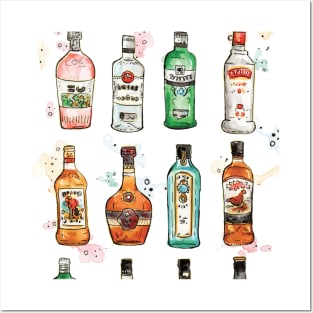 Drinks Posters and Art